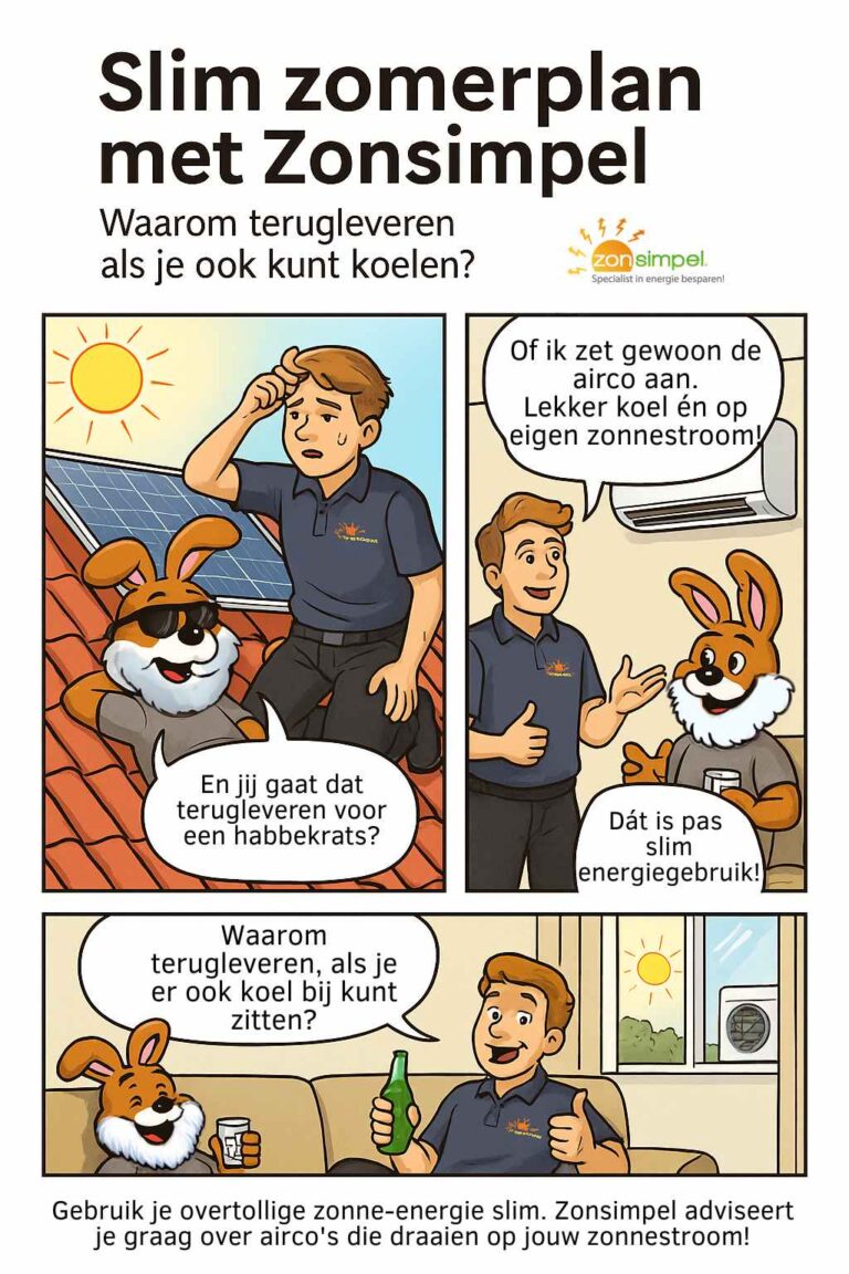 Slim koelen met zonne-energie!