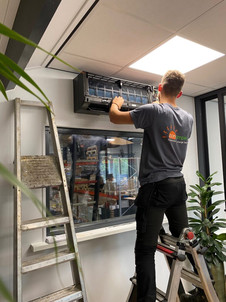 Airco installatie door Zonsimpel