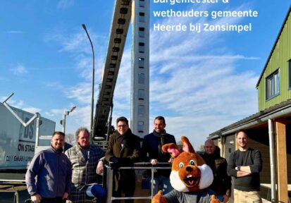 Burgemeester en wethouders van de gemeente Heerde bezoeken Zonsimpel